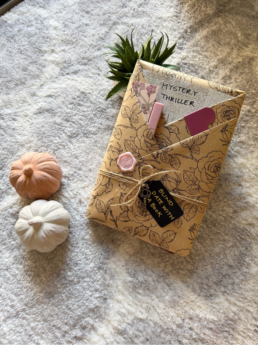Wrapped Mystery Thriller Fantasy Book / Blind Date with a Book
